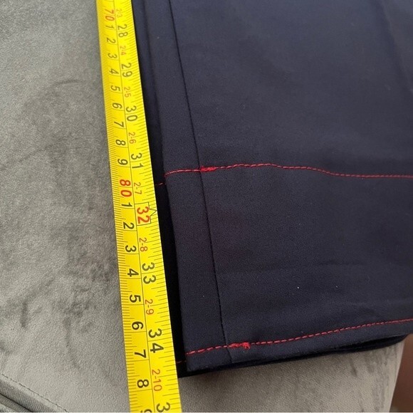 Mango Navy Suit Pants with Red Stitching - Picture 7 of 12